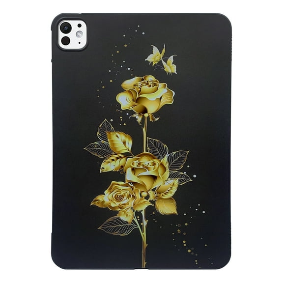 ELEHOLD Full Body Case iPad mini 7 (A17 Pro)2024/6th, Lightweight Butterfly Slim Fit Shock-Resistant Protective Case with Soft TPU Back,A