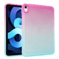 thumbnail image 1 of ELEHOLD Glitter Case for iPad 9th/8th/7th Generation 10.2 Inch Slim Thin Clear Anti-Scratch Shockproof Full Body Protective Gradient Glossy Back Case for iPad 10.2"  (2021/2020/2019),Red Blue, 1 of 8