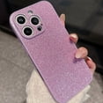 thumbnail image 1 of ELEHOLD Glitter Case for iPhone 13 Pro Max ,Super Cute Glitter Shiny Bling Sparkly Glossy Girly Case Shockproof Slim Camera Protection for iPhone 13 Pro Max,Purple, 1 of 8