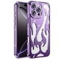 thumbnail image 1 of ELEHOLD Glitter Diamond For iPhone 11 Pro Max , Women Girls Bling Electroplated Bumper Heat Dissipation Design Shockproof Full Body Protection Phone Case Cover ,Darkpurple, 1 of 8