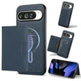 thumbnail image 1 of ELEHOLD For Google Pixel 9 / 9 Pro Case, PU Leather 2-in-1 Magnetic Detachable Leather Credit Card Slot Shockproof Wallet Case Cover For Google Pixel 9 / 9 Pro ,Blue, 1 of 8
