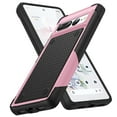 thumbnail image 1 of ELEHOLD Heavy Duty Rugged Case for Google Pixel 7 Pro,Hybrid PC +TPU Full Body Protective Shockproof Anti-Scratch Non-Slip Case for Google Pixel 7 Pro,Pink, 1 of 7