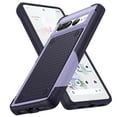 thumbnail image 1 of ELEHOLD Heavy Duty Rugged Case for Google Pixel 7 Pro,Hybrid PC +TPU Full Body Protective Shockproof Anti-Scratch Non-Slip Case for Google Pixel 7 Pro,Purple, 1 of 7