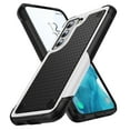 thumbnail image 1 of ELEHOLD Heavy Duty Rugged Case for Samsung Galaxy S23,Hybrid PC +TPU Full Body Protective Shockproof Anti-Scratch Non-Slip Case for Samsung S23 ,White, 1 of 8