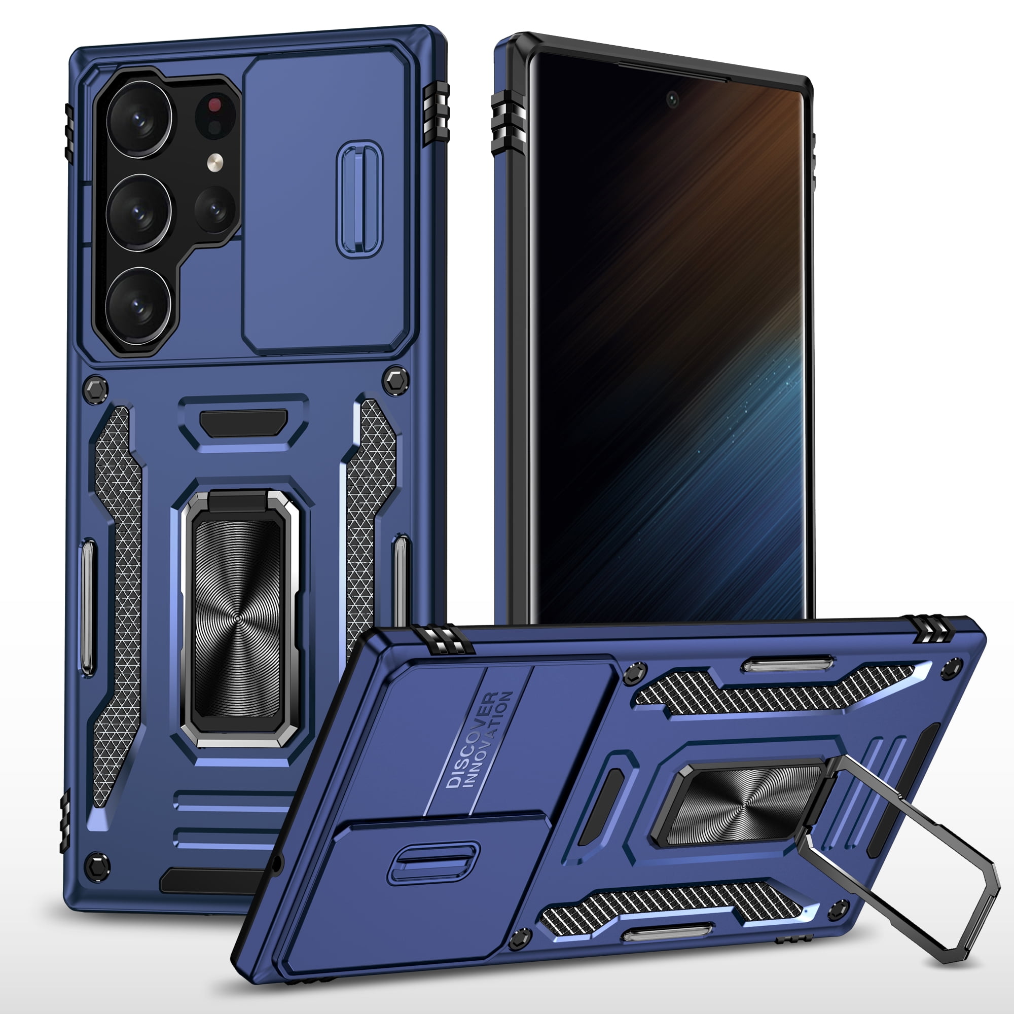 ELEHOLD Heavy Duty Rugged Case for Samsung Galaxy S24 Ultra