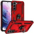thumbnail image 1 of ELEHOLD Hybrid Rugged Case for Samsung Galaxy S23 FE Full Body Protection with Metal Magnetic 360° Rotating Ring Holder Kickstand Shockproof Heavy Duty Case for Samsung Galaxy S23 FE,Red, 1 of 7