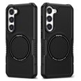 thumbnail image 1 of ELEHOLD Hybrid Rugged Case for Samsung Galaxy S23 FE Heavy Duty Full Protection Compatible with MagSafe Anti-Scratch Shockproof Slim Magnetic Case for Samsung Galaxy S23 FE,Black, 1 of 10