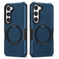 thumbnail image 1 of ELEHOLD Hybrid Rugged Case for Samsung Galaxy S24 Heavy Duty Full Protection Compatible with Mag Safe Anti-Scratch Shockproof Slim Magnetic Case for Samsung Galaxy S24,Royalblue, 1 of 10