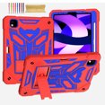 thumbnail image 1 of ELEHOLD Hybrid Rugged Case for iPad Pro 11" 2022/2021/2020/2018/Air 5/Air 4, Heavy Duty Shockproof Case with Hidden Foldable Kickstand Adjustable Crossbody Shoulder Strap Pencil Holder,Red+Blue, 1 of 8