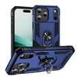 thumbnail image 1 of ELEHOLD Hybrid Rugged Case for iPhone 17 Pro Full Body Protection with Metal Magnetic 360° Rotating Ring Holder Kickstand Shockproof Heavy Duty Case for iPhone 17 Pro,Blue, 1 of 6