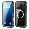 thumbnail image 1 of ELEHOLD IP68 Waterproof Magnetic Case for iPhone 17 Pro Max,Built-in Screen Protector Full-Body Rugged Military Grade Shockproof IP68 Underwater Heavy Duty Magnetic Case ,Grassblue, 1 of 15