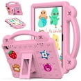 thumbnail image 1 of ELEHOLD Kids Case for Amazon Fire HD8/HD8plus(12th generation 2024/2022/2020 release) EVA Foam Cute Cartoon Case with Built-in Kickstand Shockproof Handle Stand Cover,Pink, 1 of 8