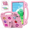 thumbnail image 1 of ELEHOLD Kids Case for Lenovo Tab M10 Plus 3rd Generation 10.6 Inch Tablet Case, EVA Foam Cute Cartoon Case with Built-in Kickstand Portable Handle Shockproof Full Body Case,Pink, 1 of 6
