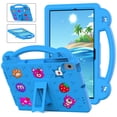 thumbnail image 1 of ELEHOLD Kids Case for Lenovo Tab M10 TB-605F 10.1 Inch / M10 HD TB-505F Tablet Case, EVA Foam Cute Cartoon Case with Built-in Kickstand Portable Handle Shockproof Full Body Case,Blue, 1 of 6