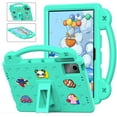 thumbnail image 1 of ELEHOLD Kids Case for Lenovo Tab M11 11inch TB330FU TB330XU EVA Foam Cute Cartoon Case with Built-in Kickstand Shockproof Handle Stand Cover for Lenovo Tab M11 2024,Mintgreen, 1 of 6