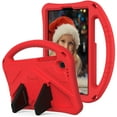 thumbnail image 1 of ELEHOLD Kids Friendly Case for Samsung Galaxy Tab A7 Lite 8.7" EVA Full Body Protective with Kickstand Handle Grip Shockproof Anti-Scratch Case for Tab A7 Lite 8.7", Red, 1 of 7