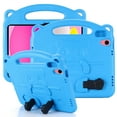 thumbnail image 1 of ELEHOLD Kids Friendly Case for iPad 10th Gen 10.9" 2022 Panda Pattern EVA Full Body Protective with Kickstand Handle Grip Shockproof Anti-Scratch Case For iPad 10th 2022,Blue, 1 of 6
