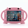 thumbnail image 1 of ELEHOLD Kids Friendly Case for iPad Mini 5/4/3/2/1,Cute Design Soft Silicone Full Body Protective with Kickstand Handle Grip Shockproof Anti-Scratch Case -Pink, 1 of 9