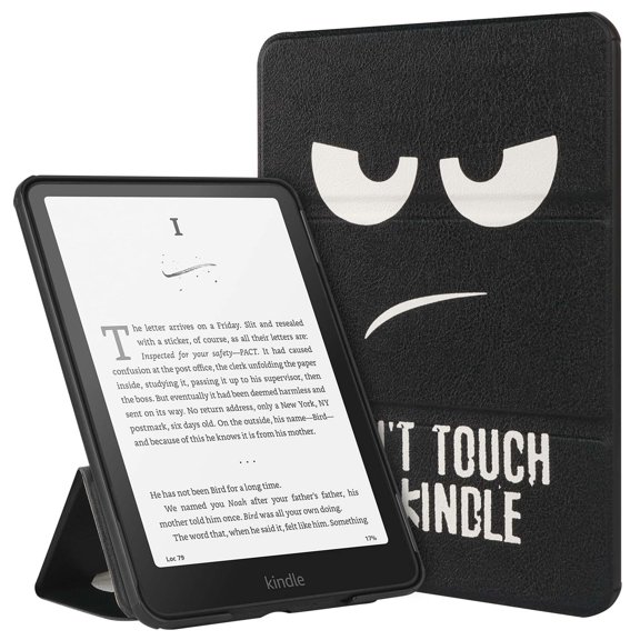 ELEHOLD Kindle Case for 7 Inch Kindle Paperwhite 12th generation 2024 Release,Slim Shockproof Corner Lightweight Magnetic Kickstand Flip Cover with Auto Sleep/Wake ,E