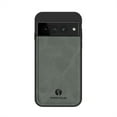 thumbnail image 1 of ELEHOLD Leather Case for Google Pixel 7 Pro,Slim Thin Lightweight Case All-Inclusive Camera Lens Protection Work with Magnetic Car Mount Holder Full Body Shockproof Anti-Scratch Case,Gray, 1 of 7