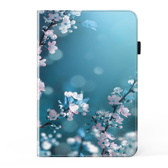 ELEHOLD Leather Case for Lenovo Tab M10 Plus 3rd Gen 10.6" Flip Folio Case with Card Holders Anti-Slip Strip Kickstand Function Full Protective Shockproof Case,Wintersweet