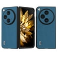 thumbnail image 1 of ELEHOLD Leather Case for OnePlus Open, Premium PU Leather Slim Fit Lightweight Shockproof TPU Bumper Protective Back Cover Case for OnePlus Open - Blue, 1 of 4