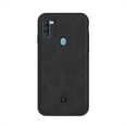 thumbnail image 1 of ELEHOLD Leather Case for Samsung Galaxy A11,Slim Thin Lightweight Case All-Inclusive Camera Lens Protection Work with Magnetic Car Mount Holder Full Body Shockproof Anti-Scratch Case,Black, 1 of 7