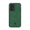 thumbnail image 1 of ELEHOLD Leather Case for Samsung Galaxy A52 5G,Slim Thin Lightweight Case All-Inclusive Camera Lens Protection Work with Magnetic Car Mount Holder Full Body Shockproof Anti-Scratch Case,Darkgreen, 1 of 7