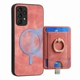 thumbnail image 1 of ELEHOLD Leather Case for Samsung Galaxy A53 5G Magnetic Detachable Card Holder Magnetic 2 in 1 Wallet Case with Ring Holder Kickstand Compatible with Mag Safe Shockproof Cover,pink, 1 of 8