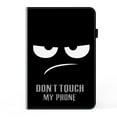 thumbnail image 1 of ELEHOLD Leather Case for Samsung Tab A 10.1 (2019) Flip Folio Case with Card Holders Anti-Slip Strip Kickstand Function Full Protective Shockproof Case,Eyes, 1 of 8
