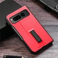 thumbnail image 1 of ELEHOLD Leather Case for Google Pixel Fold,Full Body Protection Case with Invisible Hidden Kickstand Slim Lightweight Case for Google Pixel Fold,Red, 1 of 9