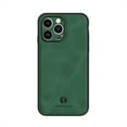 thumbnail image 1 of ELEHOLD Leather Case for iPhone 11 Pro Max,Slim Thin Lightweight Case All-Inclusive Camera Lens Protection Work with Magnetic Car Mount Holder Full Body Shockproof Anti-Scratch Case,Darkgreen, 1 of 7