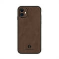 thumbnail image 1 of ELEHOLD Leather Case for iPhone 11,Slim Thin Lightweight Case All-Inclusive Camera Lens Protection Work with Magnetic Car Mount Holder Full Body Shockproof Anti-Scratch Case,Brown, 1 of 7