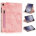 thumbnail image 1 of ELEHOLD Leather Protective Case for Samsung Galaxy Tab A9 Plus 11.0" (2023), Multi-Angle Kickstand 360° Rotating Swivel Stand Anti-Slip Strip Full-body Protective Shockproof Cover, Pink, 1 of 6