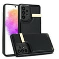 thumbnail image 1 of ELEHOLD Leather Wallet Case for Samsung Galaxy A50 Premium Leather Material with Organ Card Slots Holders Full Body Protection Shockproof Anti-Fingerprint Purse Case,black, 1 of 1