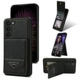 thumbnail image 1 of ELEHOLD Leather Wallet Case for Samsung Galaxy A54 5G with Back Flip Card Slots Magnetic Buckle Kickstand Function Shockproof Protective Leather Case for Samsung Galaxy A54 5G,black, 1 of 5