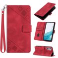 thumbnail image 1 of ELEHOLD Leather Wallet Case for Samsung Galaxy A54 5G Practical Card Holders Stand Function Detachable Wriststrap Shockproof Purse Case Women Men for Samsung A54 5G,Red, 1 of 7