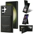 thumbnail image 1 of ELEHOLD Leather Wallet Case for Samsung Galaxy S20 FE with Back Flip Card Slots Magnetic Buckle Kickstand Function Shockproof Protective Leather Case for Samsung Galaxy S20 FE,black, 1 of 5