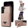 thumbnail image 1 of ELEHOLD Leather Wallet Case for Samsung Galaxy S23 FE with Back Flip Card Slots Magnetic Buckle Kickstand Function Shockproof Protective Leather Case for Samsung Galaxy S23 FE,pink, 1 of 5