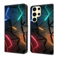 thumbnail image 1 of ELEHOLD Leather Wallet Case for Samsung Galaxy S25 Edge with Lanyard, Credit Card Slot Anti-Scratch Protection Durable Magnetic Closure Kickstand Flip Wallet Cover for Women,U, 1 of 9