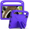 thumbnail image 1 of ELEHOLD Lenovo Tab M8 HD/Smart Tab M8 / Tab M8 FHD 2019 Tablet Kids Case, Shockproof Light Weight Handle Stand Kids Case for Lenovo Tab M8 TB-8505F TB-8505X TB-8705F TB-8705N 2019 Tablet, Purple, 1 of 5