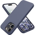 thumbnail image 1 of ELEHOLD Liquid Silicone Case for iPhone 15 Pro Max 6.7 Inch Case, for iPhone 15 Pro Max, Slim Lightweight Soft Shockproof Phone Cover with Anti-Scratch Soft Microfiber Lining,Lavender, 1 of 3