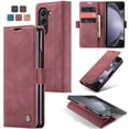 thumbnail image 1 of ELEHOLD Luxury Leather Wallet Case for Samsung Galaxy Z Fold7 with Card Slots Money Pocket Kickstand Magnetic Closure Shockproof Anti-Scratch Purse Case for Samsung Galaxy Z Fold7 ,Winered, 1 of 11