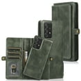 thumbnail image 1 of ELEHOLD Luxury Multi-Functional Wallet Case for Samsung Galaxy A53 5G with Card Slots Dual-Use Detachable Phone Case Magnetic Function Lanyard Shockproof Leather Case,Darkgreen, 1 of 7