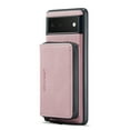 thumbnail image 1 of ELEHOLD Luxury Wallet Case for Google Pixel 7A Leather Purse Case with Detachable Card Slots Zipper Pocket Kickstand Function Shockproof Protective Case for Google Pixel 7a,Pink, 1 of 8