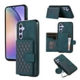 thumbnail image 1 of ELEHOLD Luxury Wallet Case for Samsung Galaxy S24 Plus with Card Holders Magnetic Closure Kickstand Function Shockproof Galaxy S24 Plus Purse Case with Detachable Crossbody Shoulder Strap,Green, 1 of 7