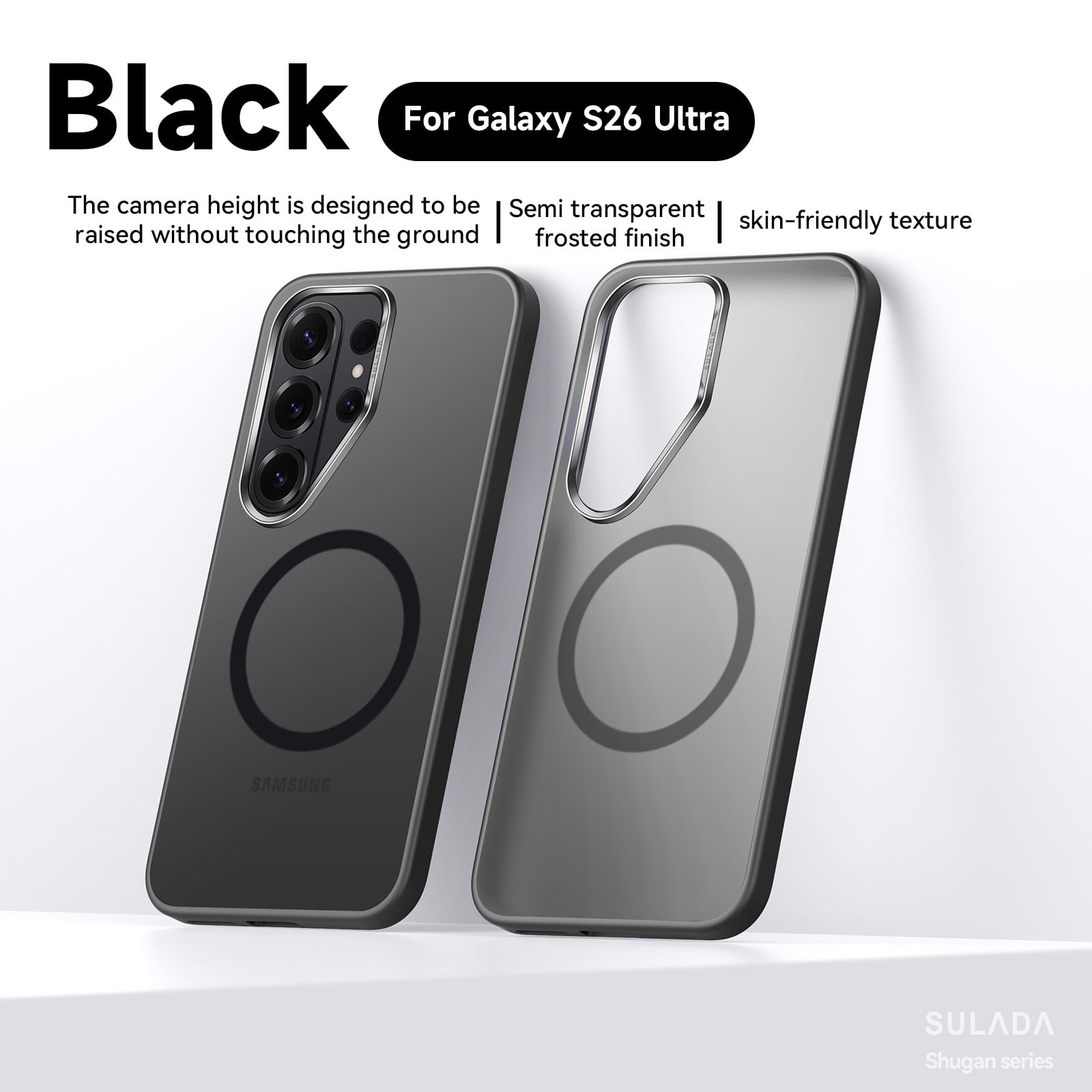 ELEHOLD Magnetic Case for Samsung Galaxy S26 Ultra,Compatible with 