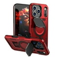 thumbnail image 1 of ELEHOLD Magnetic Case for iPhone 17 Pro, Shockproof Protective Phone Case with Camera Cover,Red, 1 of 7