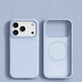 thumbnail image 1 of ELEHOLD Magnetic Case for iPhone 17 Pro, Shockproof Silicone Phone Case, Precise Cutouts, Wireless Charging Support,Cyan, 1 of 6