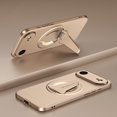 thumbnail image 1 of ELEHOLD Magnetic Case for iPhone Air, Shockproof Phone Case with Kickstand, Precise Lens Cutouts,Desertgold, 1 of 10